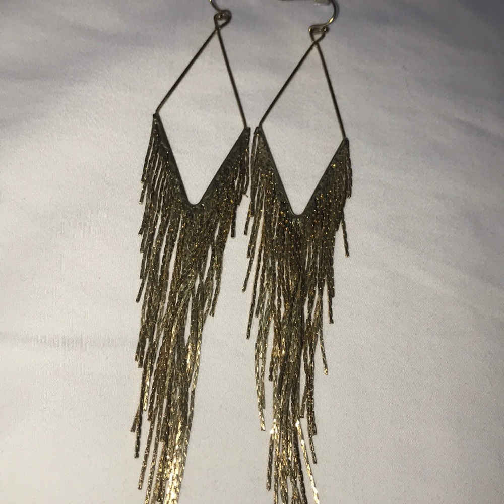 Express Gold Drop Earrings